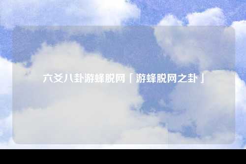 六爻八卦游蜂脱网「游蜂脱网之卦」